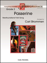 Passerine Orchestra sheet music cover